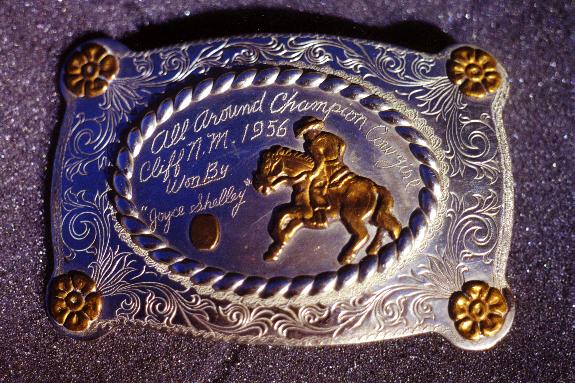 1956 First Buckle I ever won